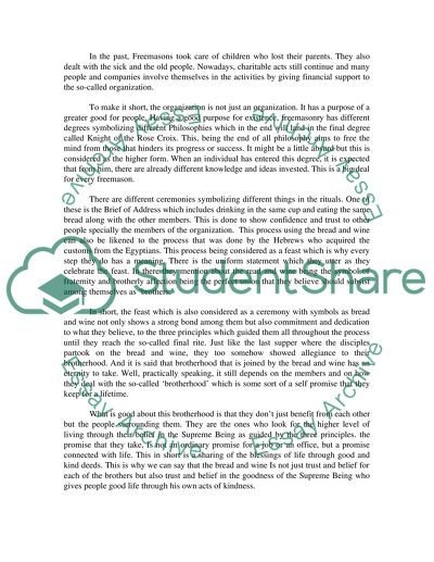 Symbolization of Freemasonry