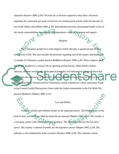 Understanding Vietnamese Culture