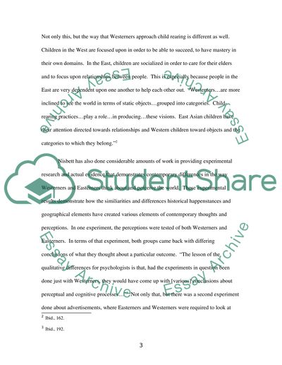 The Geography of Thought by Richard Nisbett