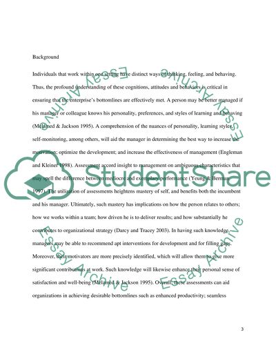 Personal Effectiveness