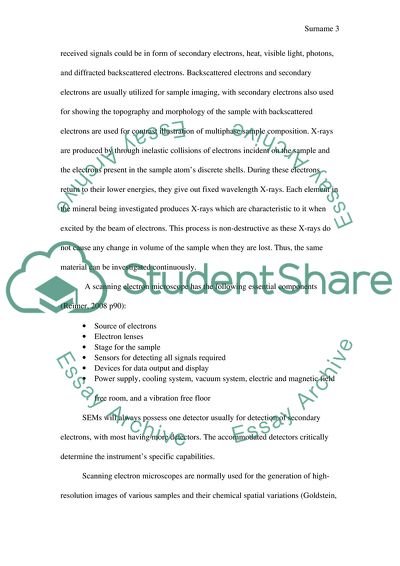 Scanning Electron Microscope