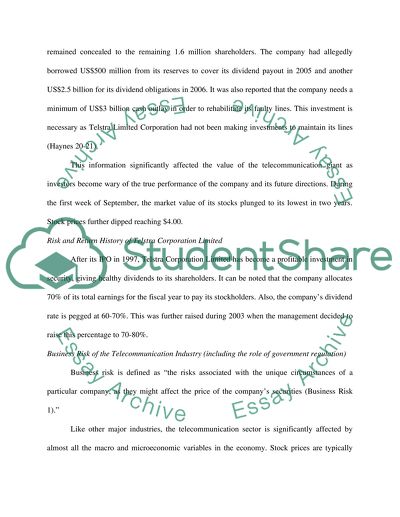 Telstra Corporation Limited