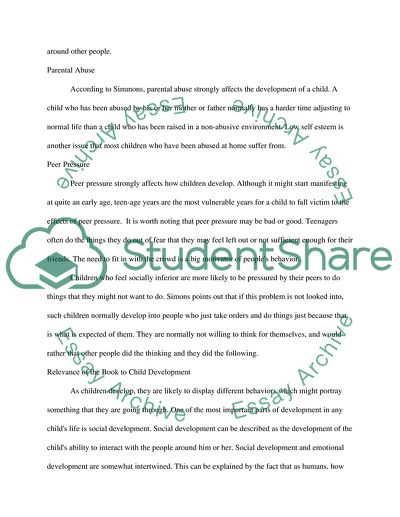 Personal Development: Child Development And Infancy