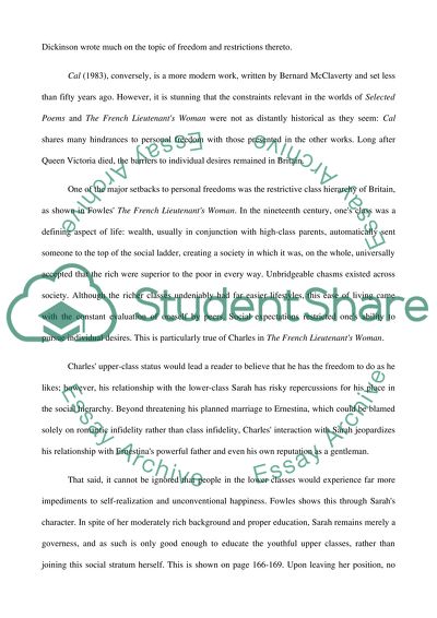 The French Lieutenants Woman