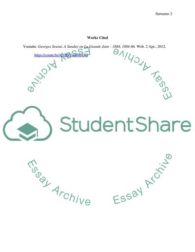 Georges Seurats A Sunday on La Grande Jatte