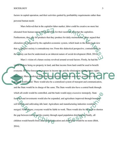 Classical Social Theory