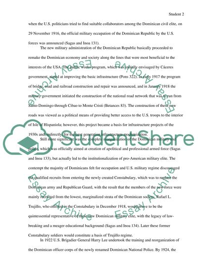 The Path to USA Occupation of the Dominican Republic