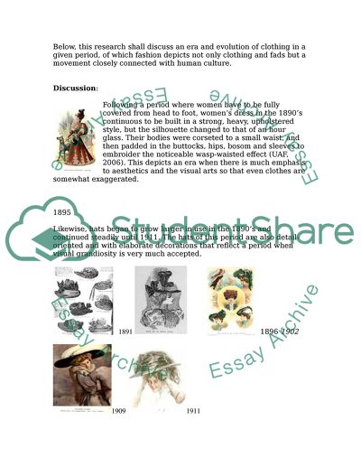 Dress of the Twenty Century