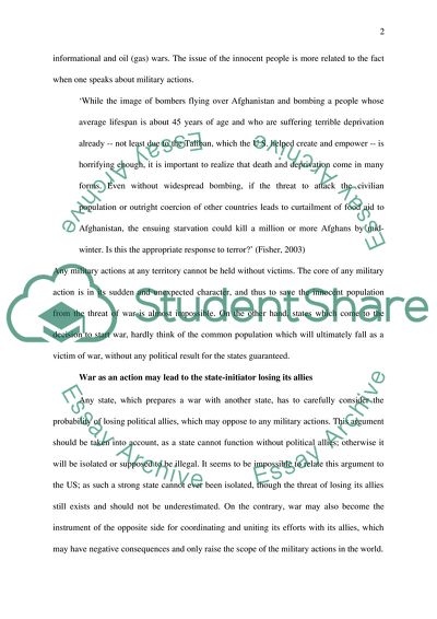 Arguments Against War