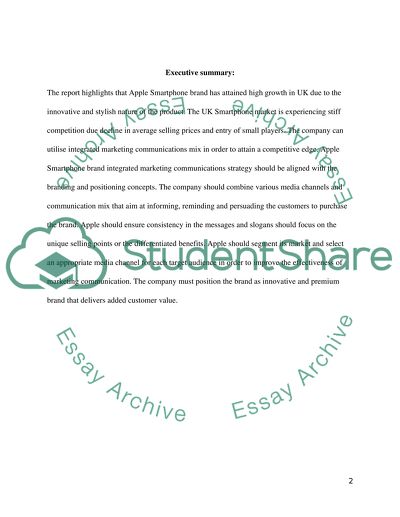 Apple Smartphone Brand Integrated Marketing Communication Mix Strategies