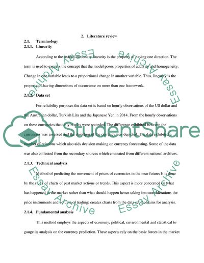 research papers on currency markets