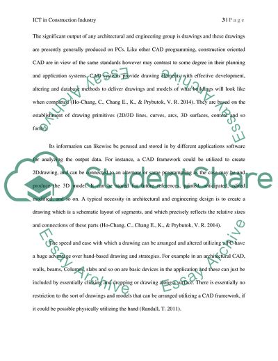 ICT in the Construction Industry