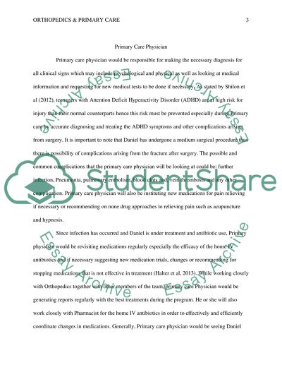 Orthopedics & Primary Care