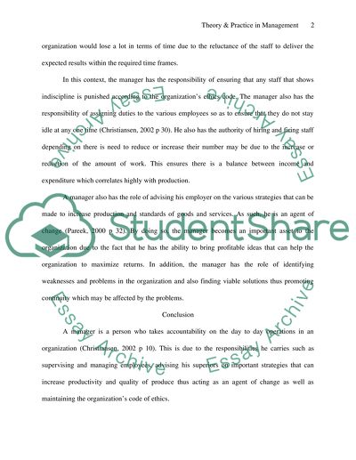 Roles of a Manager and Their Importance to Organizations