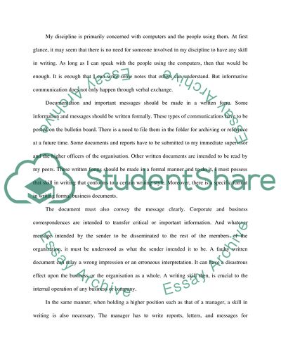 Importance of Effective Writing Skills