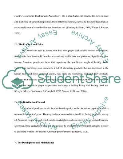 Marketing plan for agricultural and extension education