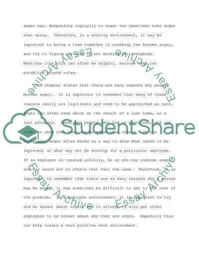 Resolving Conflicts at Work