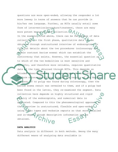 Roles of Colonoscopy