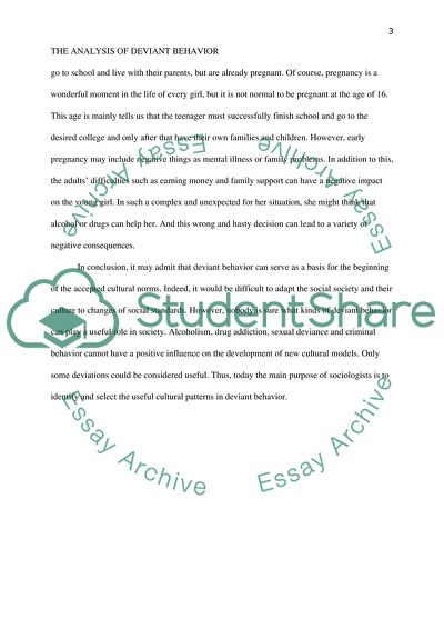 Deviance and Its Consequences