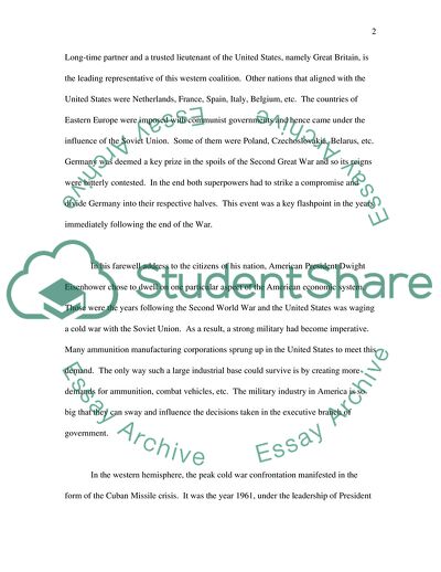 The Aftermath of the Second World War