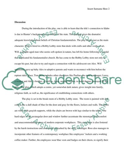 A Bright New Boise by Samuel Hunter