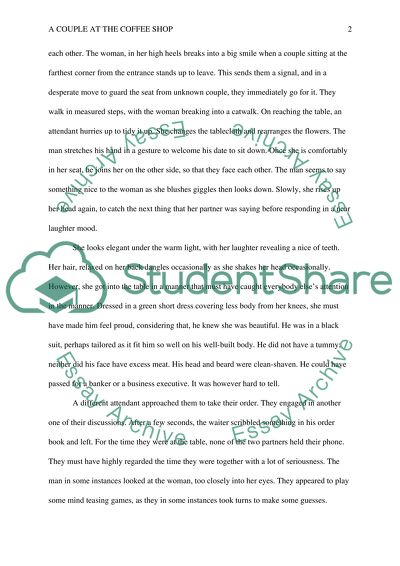 coffee shop essay in english