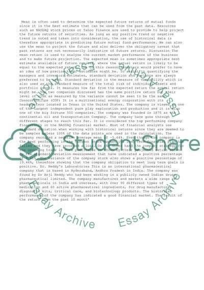 Individual 4 international financial market