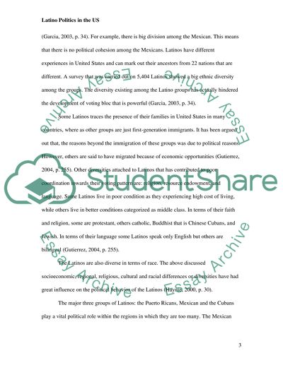 Latino Politics in the United States