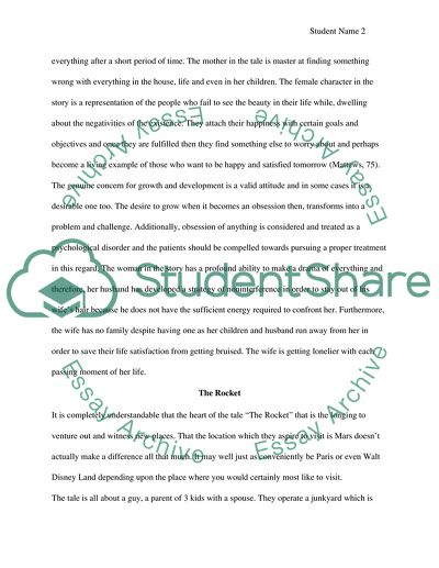 Analysis Of The Tale Of The Veldt