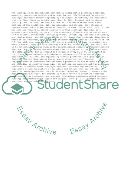 Business Strategy Implementation