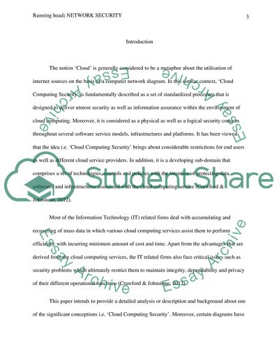 Network Security and Its Main Aspects