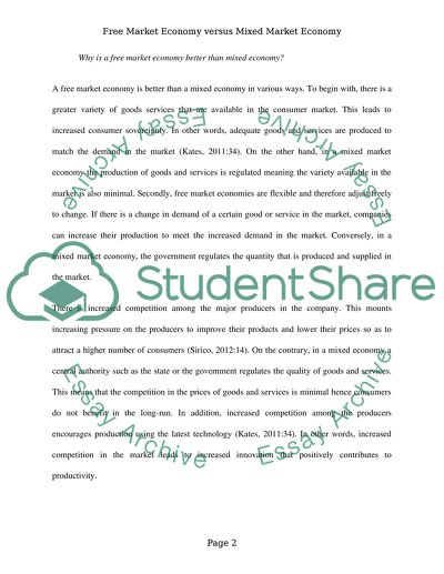 How are resources allocated in a mixed economy image