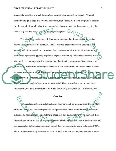 Environment Hormone Mimics