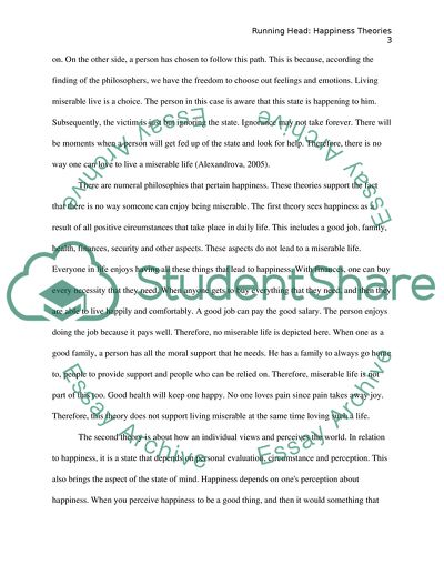 Living Miserable and Loving it is not in Accordance with Happiness Theories
