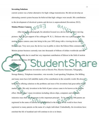 An amazing scientific invention essay