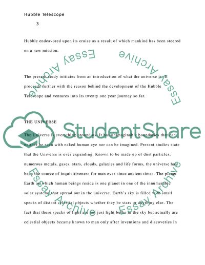 Hubble telescope discoveries image