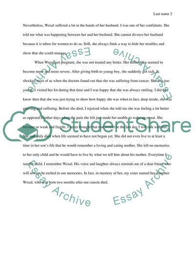 The Role of Memories in a Humans Life