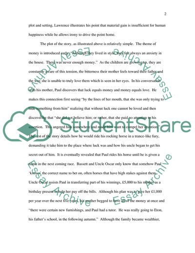 The Rocking Horse Winner