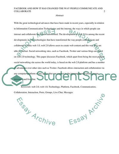 Facebook as the Most Popular Social Networking Site