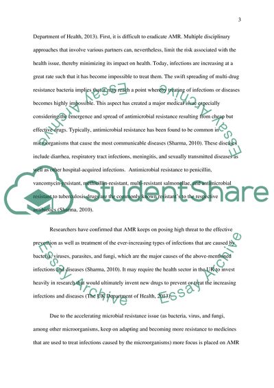 Importance of Antimicrobial Resistance