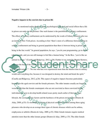 How Inmates Cope With Prison Life