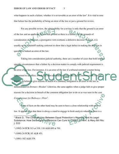 understanding-error-of-law-and-error-of-fact-essay-example-topics-and