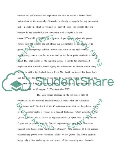 The Australian Federal System