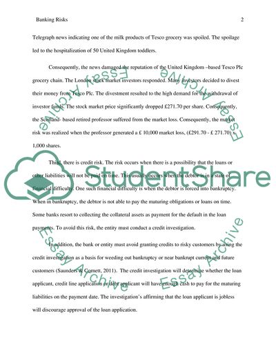 Banking Regulation and Risk