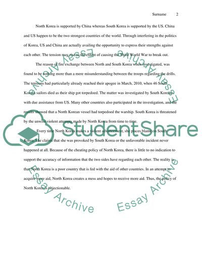 North and South Korea