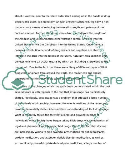 Illicit Drug Industry