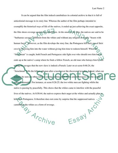 Cannibalism essay 06 image