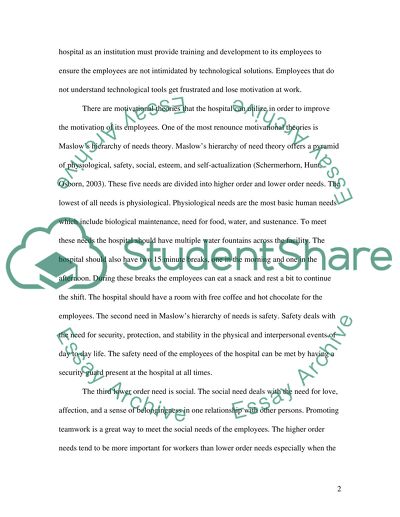 Motivational Methods and Techniques