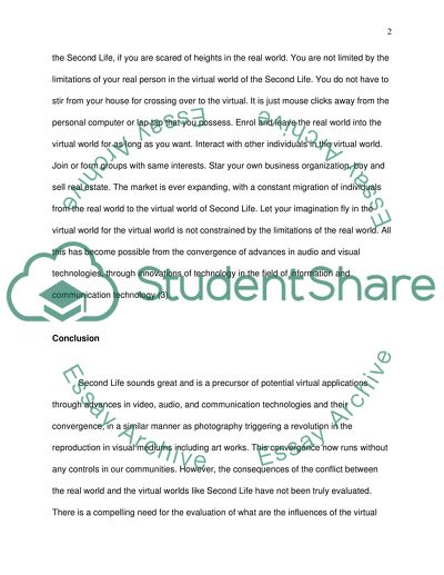 Merging Real and Virtual Worlds