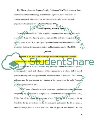 Information Security Governance